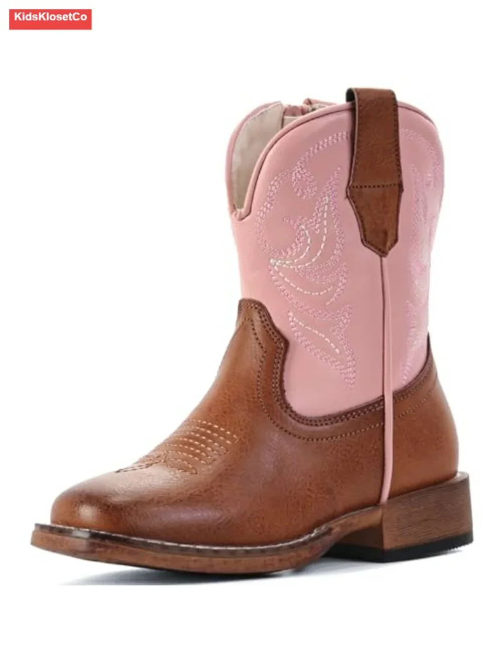 Girls Cowgirl Boots Toddler Boys Cowboy Boots Kids Western Square Toe Riding